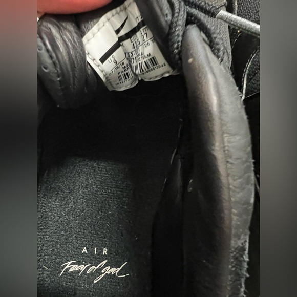 Nike + Fear of God FOG Air Skylon 2 - Black Sail - Men’s 9 - Picture 6 of 7